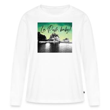 La Push, baby! Illustration - Frauen Premium Bio Langarmshirt - Weiß - Vorne - Julia (174cm)