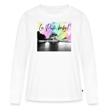 La Push, baby! Illustration - Frauen Premium Bio Langarmshirt - Weiß - Vorne - Julia (174cm)