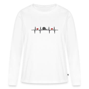 Insects Snail Shell Nudibranch Snails - Women's Premium Organic Long Sleeve Shirt - white - Front - Julia (174cm)