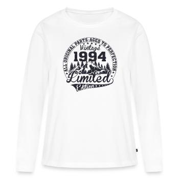 Awesome since 1994, Legend since 1994 - Frauen Premium Bio Langarmshirt - Weiß - Vorne - Julia (174cm)