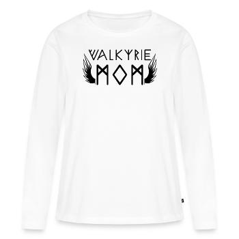Frau Mythologie Wikingermutter Walküre - Frauen Premium Bio Langarmshirt - Weiß - Vorne - Julia (174cm)