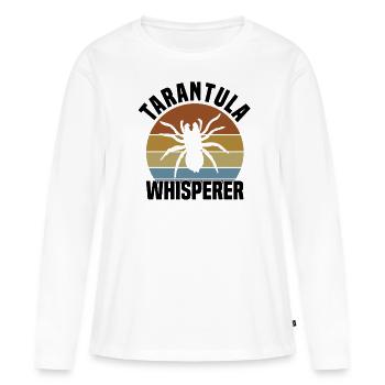 Tarentule Arachnide de compagnie - T-shirt manches longues Premium bio Femme - blanc - Devant - Julia (174cm)