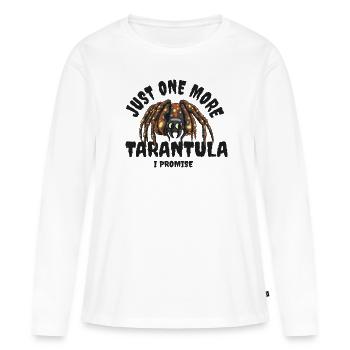 Tarentule Arachnide de compagnie - T-shirt manches longues Premium bio Femme - blanc - Devant - Julia (174cm)