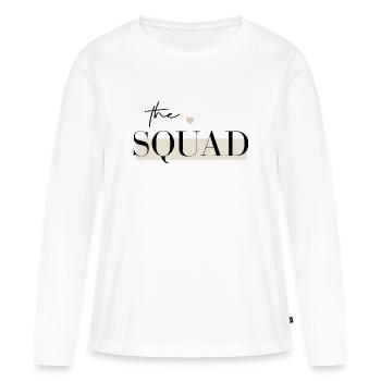 Bride Squad - JGA Junggesellenabschied Frauen - Frauen Premium Bio Langarmshirt - Weiß - Vorne - Julia (174cm)