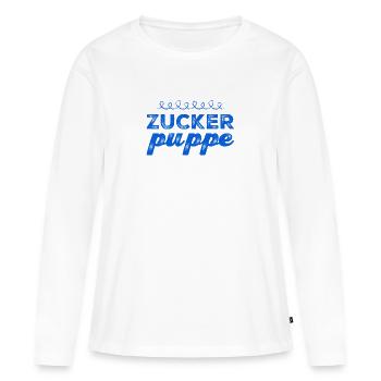 ich bin toll - Frauen Premium Bio Langarmshirt - Weiß - Vorne - Julia (174cm)