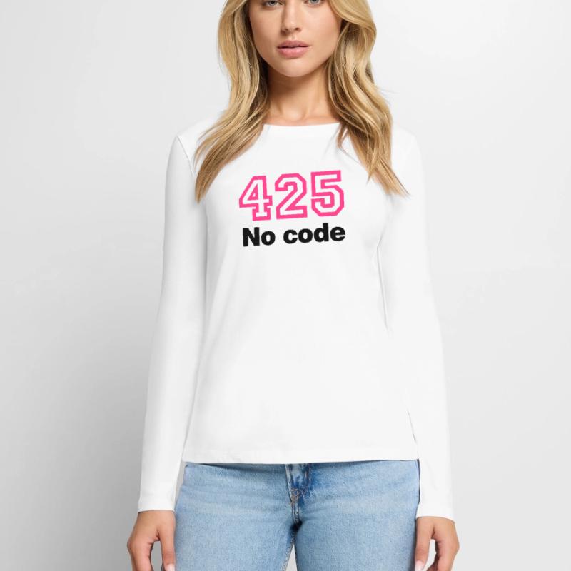Error 425 No Code Frauen Premium Bio Langarmshirt