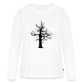 forest dieback property - Women's Premium Organic Long Sleeve Shirt - white - Front - Julia (174cm)