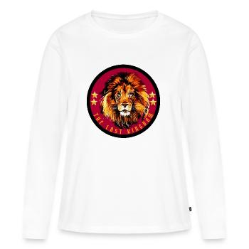 Le dernier royaume - T-shirt manches longues Premium bio Femme - blanc - Devant - Julia (174cm)