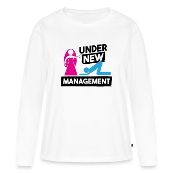 Bachelor Party Wedding Shower Wedding Party - Women's Premium Organic Long Sleeve Shirt - white - Front - Julia (174cm)