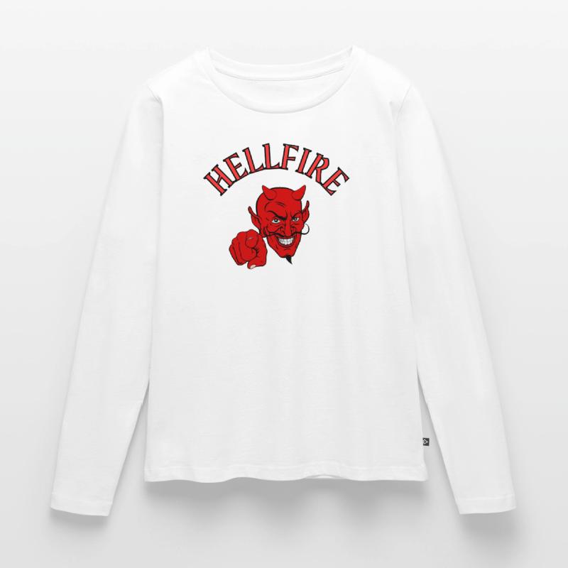 Devil, Satan, Devil, Hellfire Women's Premium Organic Long Sleeve Shirt