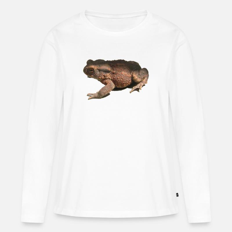 toad - Women's Premium Organic Long Sleeve Shirt - white