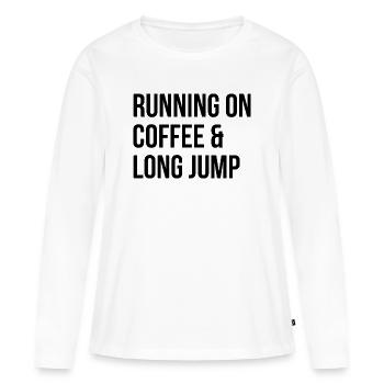 Long Jump Long Jump Long Jump - Women's Premium Organic Long Sleeve Shirt - white - Front - Julia (174cm)