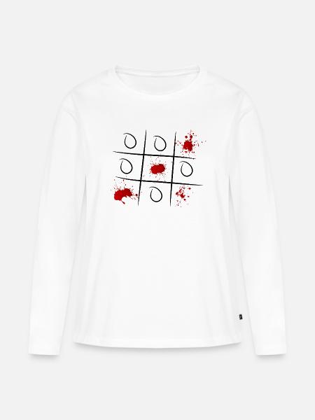 GÖR - Frauen Premium Bio Langarmshirt - Weiß