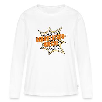 BIRTHDAY CELEBRATIONS BIRTHDAY WEEK - Women's Premium Organic Long Sleeve Shirt - white - Front - Julia (174cm)