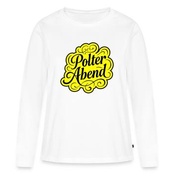 Enterrement de vie de garçon, enterrement de vie de garçon, - T-shirt manches longues Premium bio Femme - blanc - Devant - Julia (174cm)