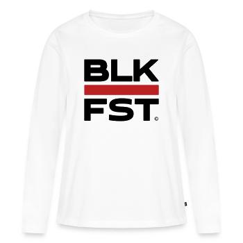 Ma Forêt-Noire - Forêt-Noire - T-shirt manches longues Premium bio Femme - blanc - Devant - Julia (174cm)
