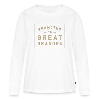 Opa Enkel Enkelkind Opi Großvater - Frauen Premium Bio Langarmshirt - Weiß - Vorne - Julia (174cm)