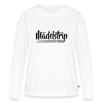 Girls' Trip 2026 Girls' Trip Girls' Tour Girls' Trip - Women's Premium Organic Long Sleeve Shirt - white - Front - Julia (174cm)