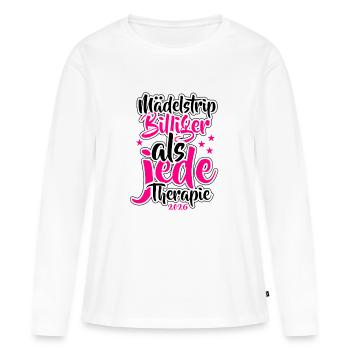 Girls' Trip 2026 Girls' Trip Girls' Tour Girls' Trip - Women's Premium Organic Long Sleeve Shirt - white - Front - Julia (174cm)