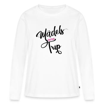 Girls' Trip 2026 Girls' Trip Girls' Tour Girls' Trip - Women's Premium Organic Long Sleeve Shirt - white - Front - Julia (174cm)