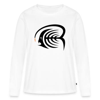 Frogfish - Women's Premium Organic Long Sleeve Shirt - white - Front - Julia (174cm)