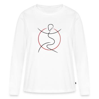 Dance & Martial Arts - Women's Premium Organic Long Sleeve Shirt - white - Front - Julia (174cm)