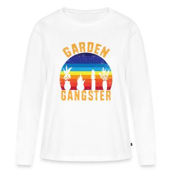 Botaniker - Frauen Premium Bio Langarmshirt - Weiß - Vorne - Julia (174cm)