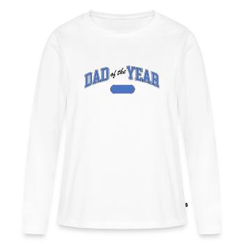 Dad of the Year – Award - Women's Premium Organic Long Sleeve Shirt - white - Front - Julia (174cm)