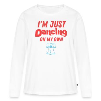 Philly danse seul Philadelphie - T-shirt manches longues Premium bio Femme - blanc - Devant - Julia (174cm)