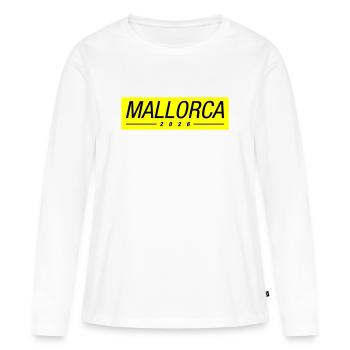 Mallorca 2026 Mallorca Holiday - Women's Premium Organic Long Sleeve Shirt - white - Front - Julia (174cm)