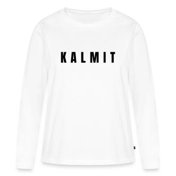 Waldkauz - Frauen Premium Bio Langarmshirt - Weiß - Vorne - Julia (174cm)