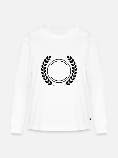 Junggesellenabschied Auszeichnung - Frauen Premium Bio Langarmshirt - Weiß