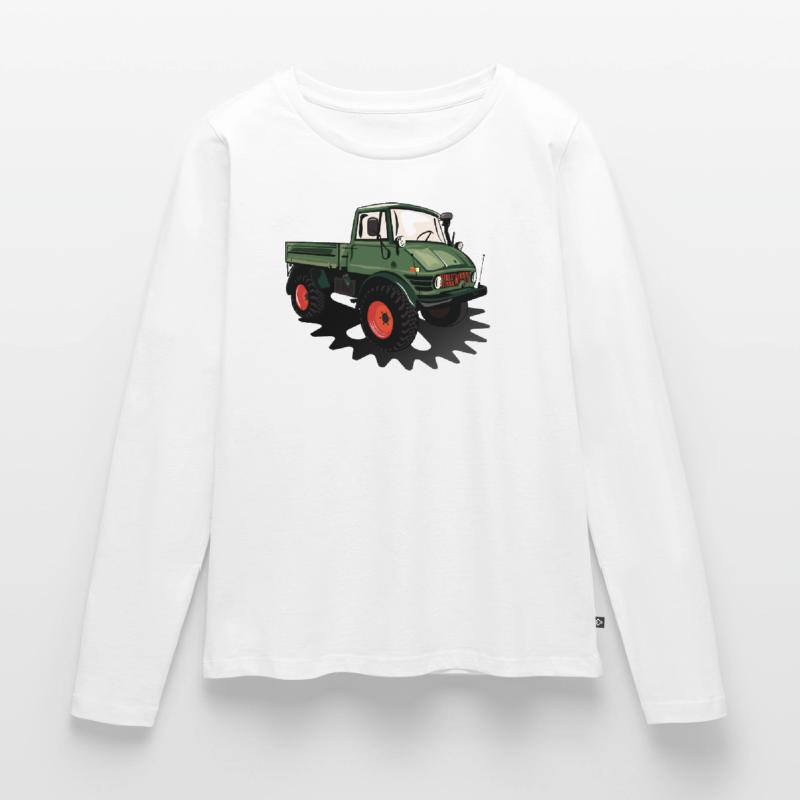 Unimog - Oldtimer - Offroad - Universal motor device Women's Premium Organic Long Sleeve Shirt