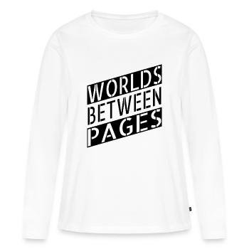 Littérature Littérature contemporaine Citations d’évasion - T-shirt manches longues Premium bio Femme - blanc - Devant - Julia (174cm)