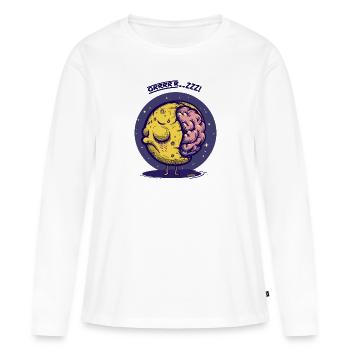 The Sleeping Great Brain of the Moon - Women's Premium Organic Long Sleeve Shirt - white - Front - Julia (174cm)