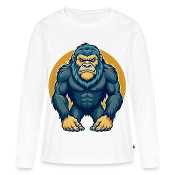 RCPETA06033 - T-shirt manches longues Premium bio Femme - blanc - Devant - Julia (174cm)