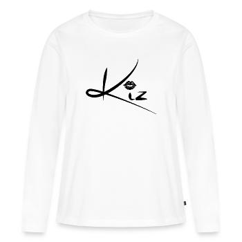 Kizomba Urban Kiz Semba Afro SBK Musique danse Ragga - T-shirt manches longues Premium bio Femme - blanc - Devant - Julia (174cm)