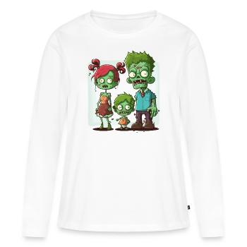 Undead Unity - Women's Premium Organic Long Sleeve Shirt - white - Front - Julia (174cm)