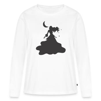 Carmilla Gothic - Mystic Vampire - Women's Premium Organic Long Sleeve Shirt - white - Front - Julia (174cm)