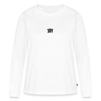 Joie - T-shirt manches longues Premium bio Femme - blanc - Devant - Julia (174cm)