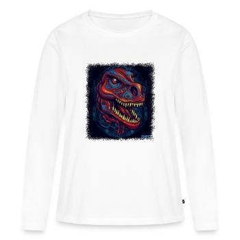 Joke Sayings Cute Kangaroo Costume Joey Gifts Rex - Women's Premium Organic Long Sleeve Shirt - white - Front - Julia (174cm)