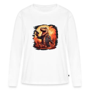cute kangaroo costume joey gifts quote - Women's Premium Organic Long Sleeve Shirt - white - Front - Julia (174cm)