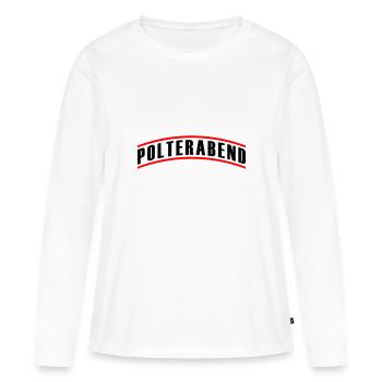 Enterrement de vie de garçon enterrement de vie de garçon - T-shirt manches longues Premium bio Femme - blanc - Devant - Julia (174cm)