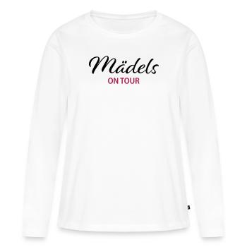Mädels auf Tour - Frauen Premium Bio Langarmshirt - Weiß - Vorne - Julia (174cm)