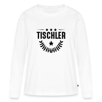 Carpentry profession - Women's Premium Organic Long Sleeve Shirt - white - Front - Julia (174cm)