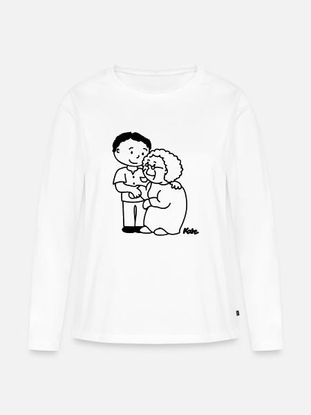 Altenpfleger - Frauen Premium Bio Langarmshirt - Weiß