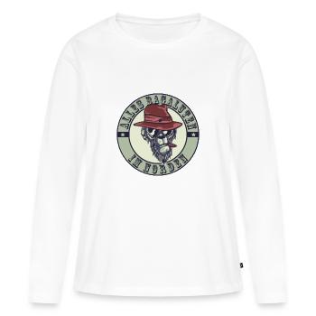 Tous les Bagalutes du nord - T-shirt manches longues Premium bio Femme - blanc - Devant - Julia (174cm)