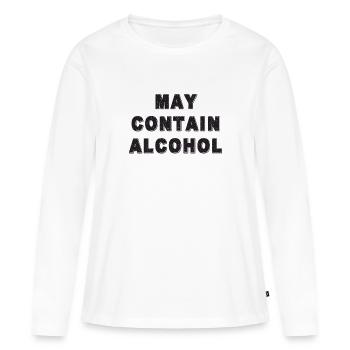 toast - T-shirt manches longues Premium bio Femme - blanc - Devant - Julia (174cm)