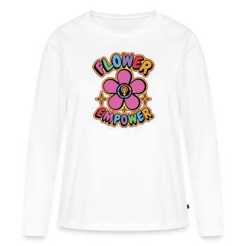 Feminismus Feminismus Frauen Gleichberechtigung - Frauen Premium Bio Langarmshirt - Weiß - Vorne - Julia (174cm)