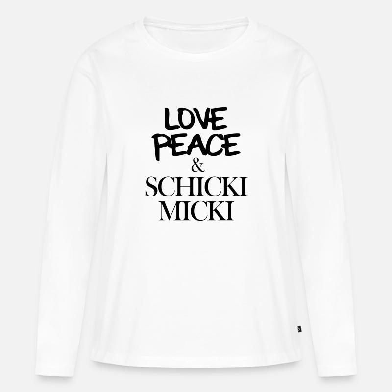 schickimicki - Frauen Premium Bio Langarmshirt - Weiß